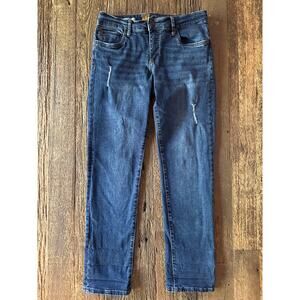 Kut from the Kloth Women's Boyfriend Jeans - Dark Blue Wash